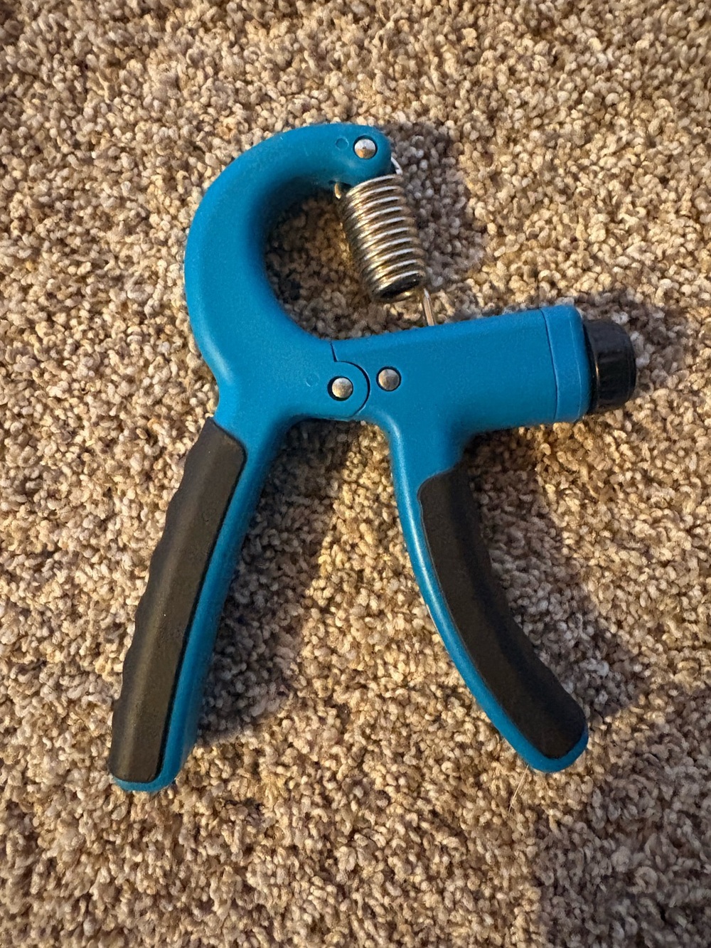 Adjustable Blue Hand Grip Strengthener - Resistance Trainer